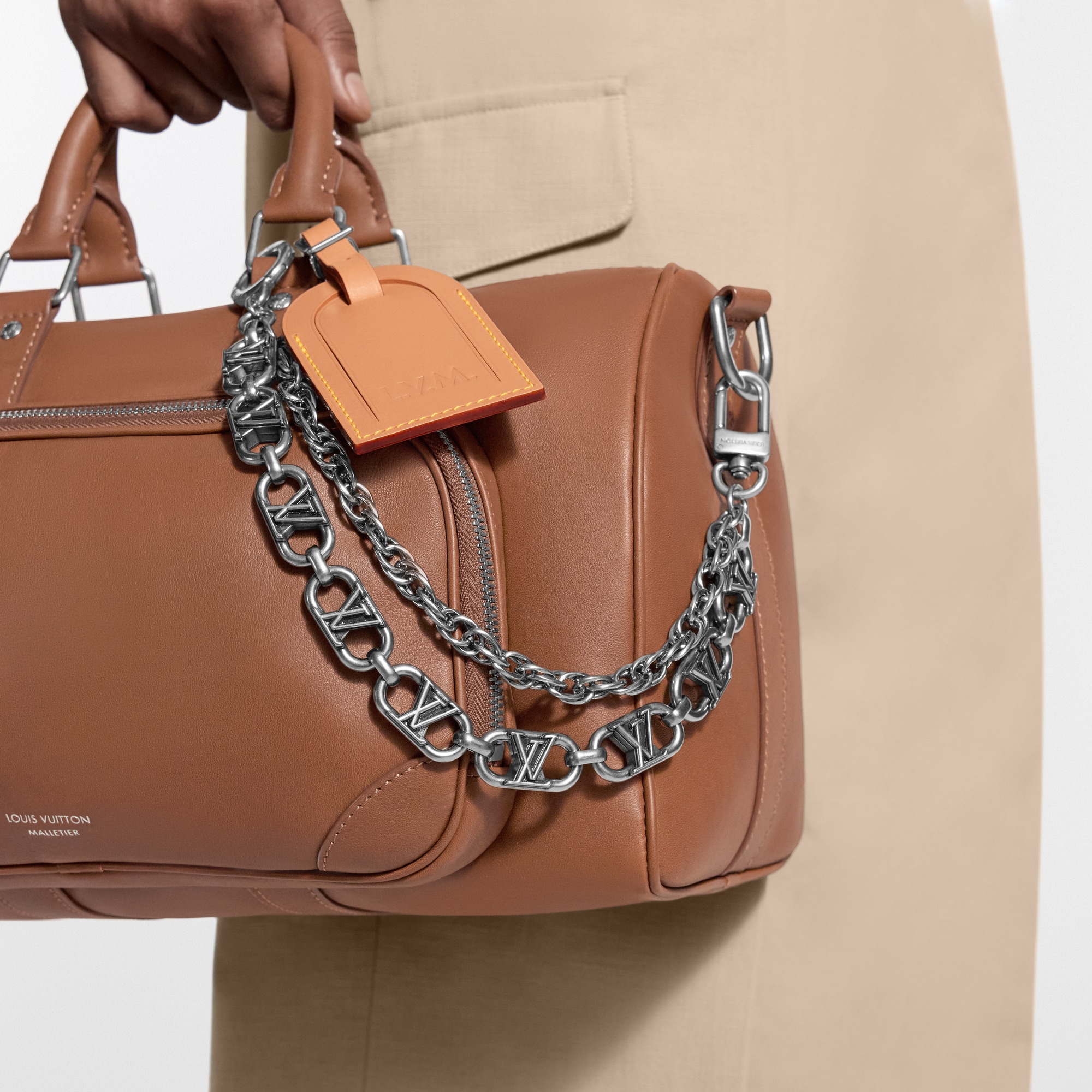 LV Flower Links Chain Belt S00 - Men - Accessories | LOUIS VUITTON ®